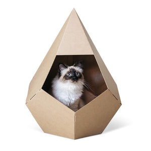 plantilla casa para gatos